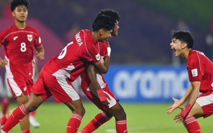 Para pemain Timnas U17.