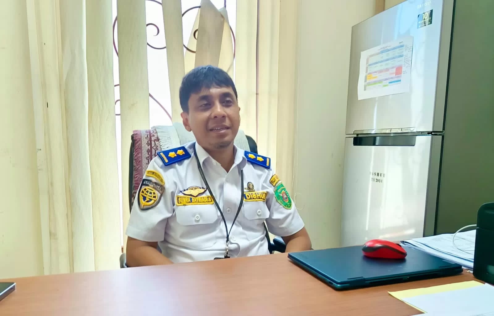 Sekretaris Dishub PPU, Andi Sunra Satriadi Sumaryo.