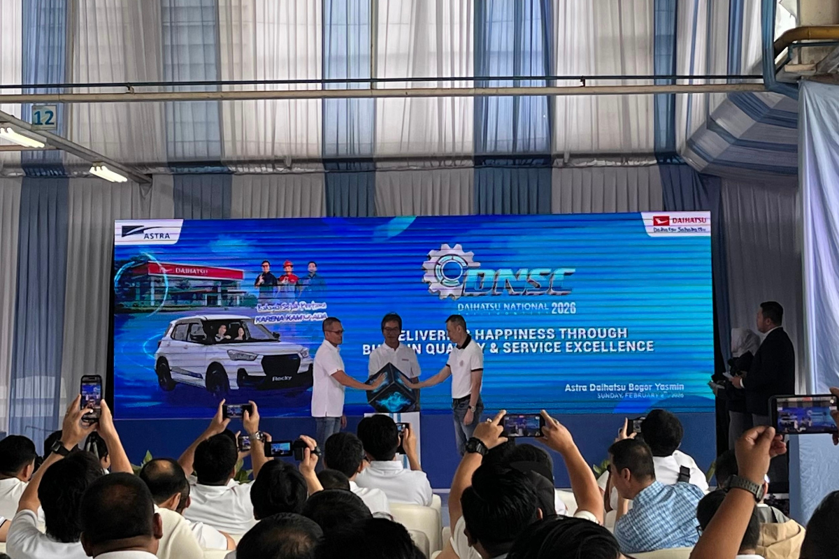 Kompetisi Daihatsu National Skill Contest 2026 di Astra Daihatsu Bogor Yasmin.