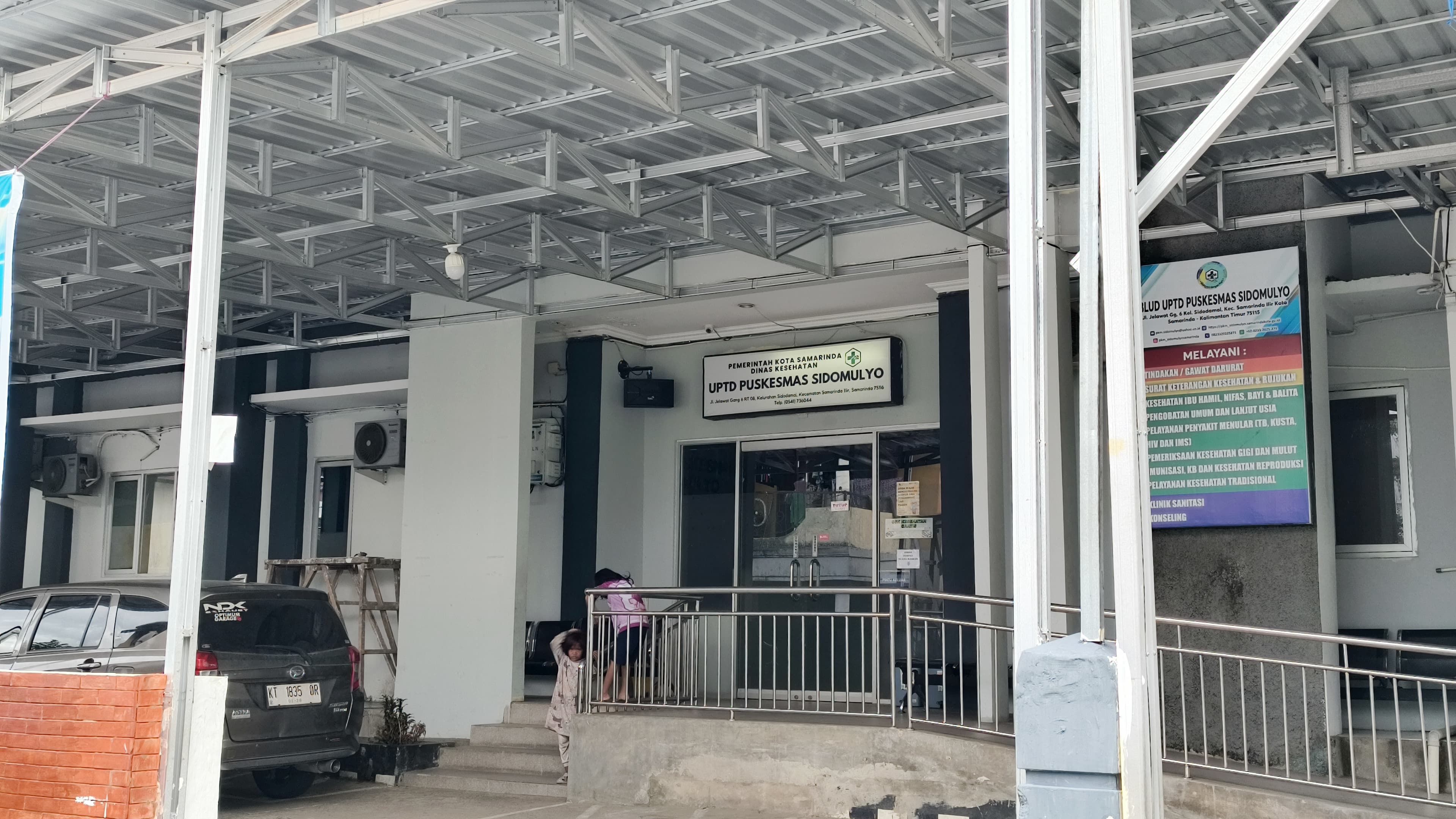 ASET: Puskesmas Sidomulho, Kecamaran Samarinda Ilir, masih menjadi polemik kepemilikan. Hafiz/KP