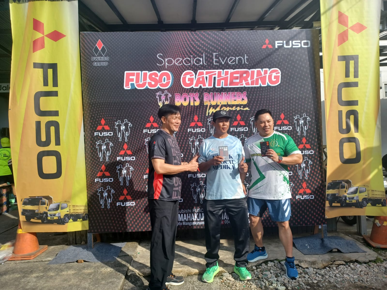 Special Event Fuso Gathering PT Mahakam Berlian Samjaya bersama Bots Runner Community 2026.