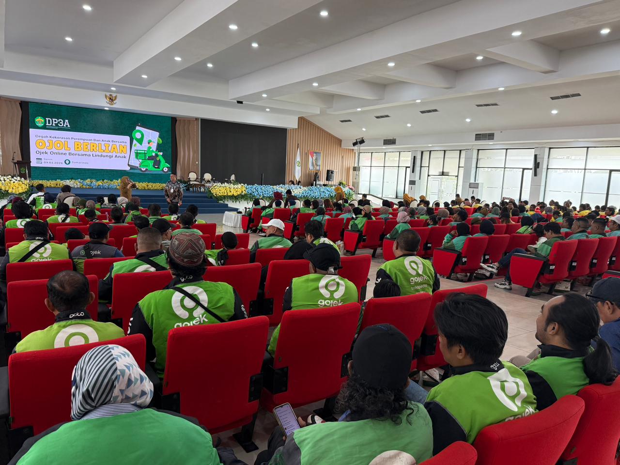MITRA: Ojek online menjadi mitra pelapor juga pelopor pencegahan kekerasan perempuan dan anak, edukasi dilakukan setiap tahun dengan berbagai tema.