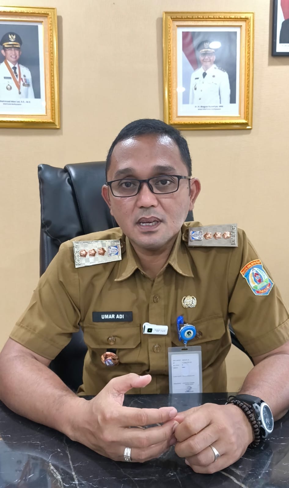 Camat Balikpapan Utara, Umar Adi.