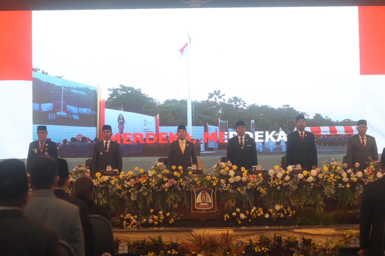 PARIPURNA: Rapat Paripurna DPRD Balikpapan Peringatan HUT 129 Kota Balikpapan.