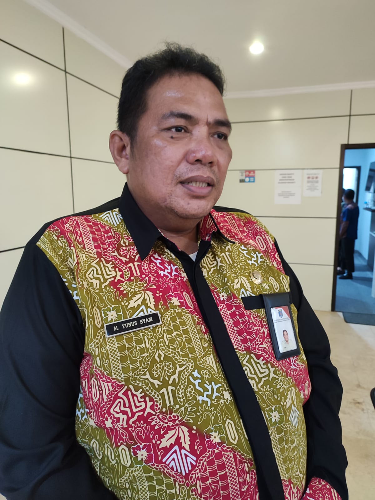 Kepala Disdikbud Paser M Yunus Syam