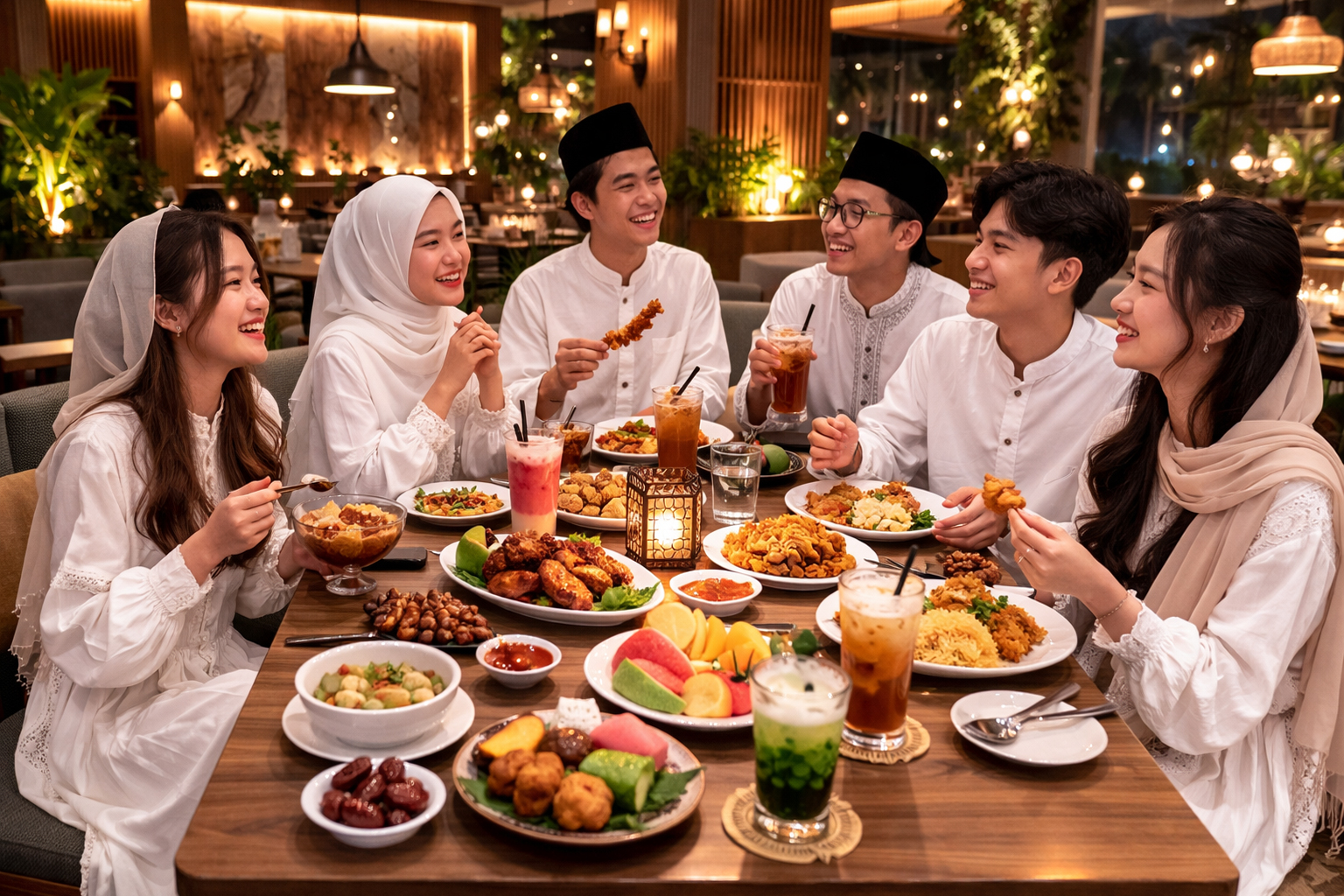 KEBERSAMAAN: Melalui program Buka Puasa di Tengah Kota, Midtown Hotels Indonesia menghadirkan ruang kebersamaan yang inklusif, nyaman, serta terjangkau bagi masyarakat