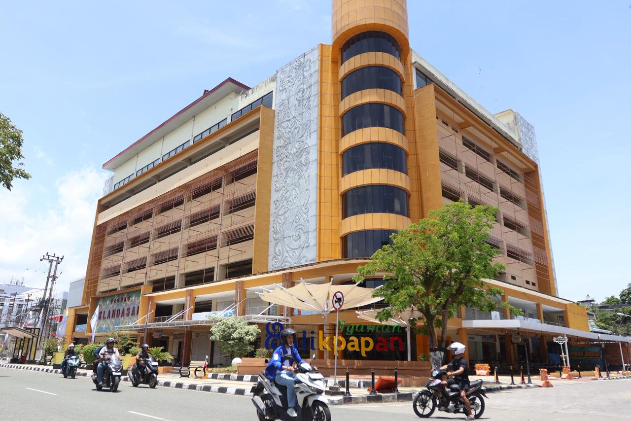 TITIK POS PANTAU: Salah satu dari rencana empat titik pos pantau wahana Dishub Balikpapan yang disiapkan untuk melayani pengaduan masyarakat.