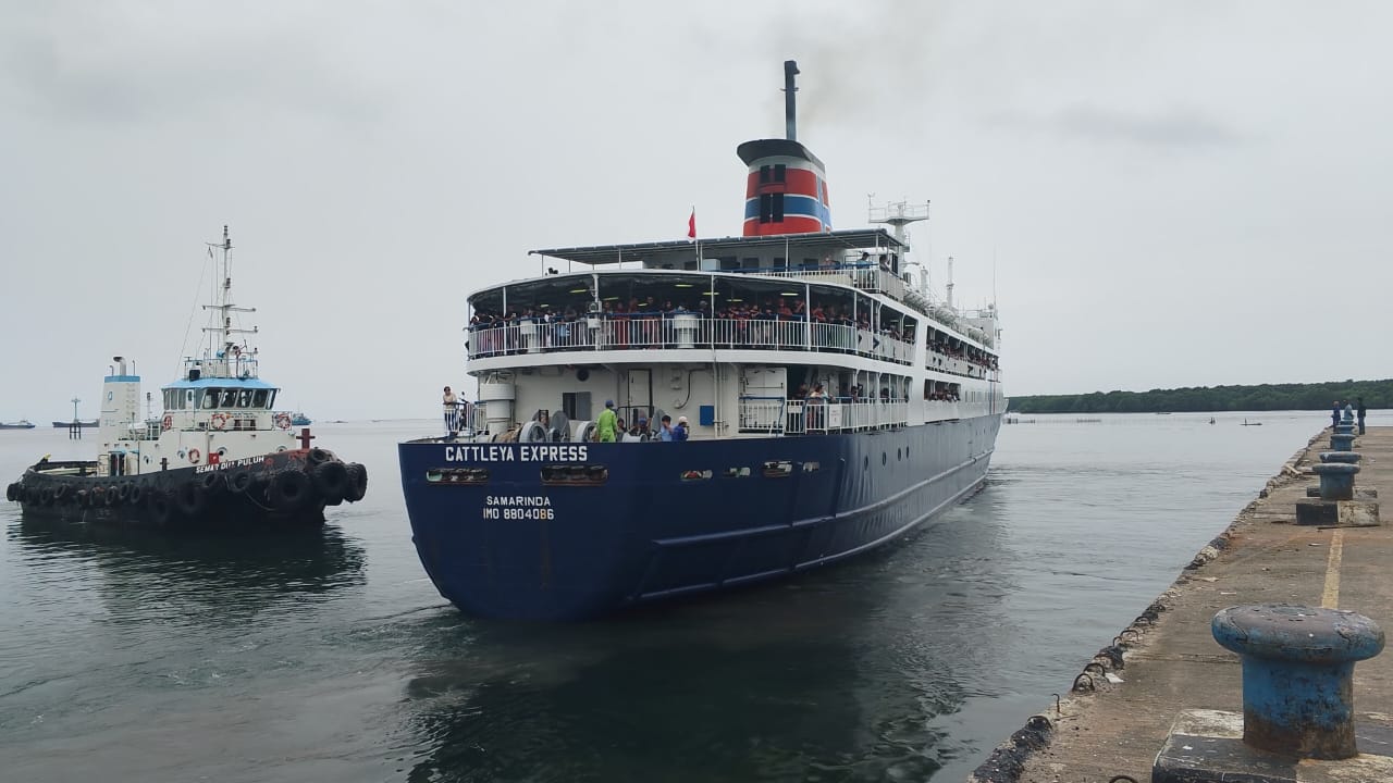 KM Cattleya Express juga akan terlibat pada arus mudik lebaran tahun ini dari Pelabuhan Loktuan. 