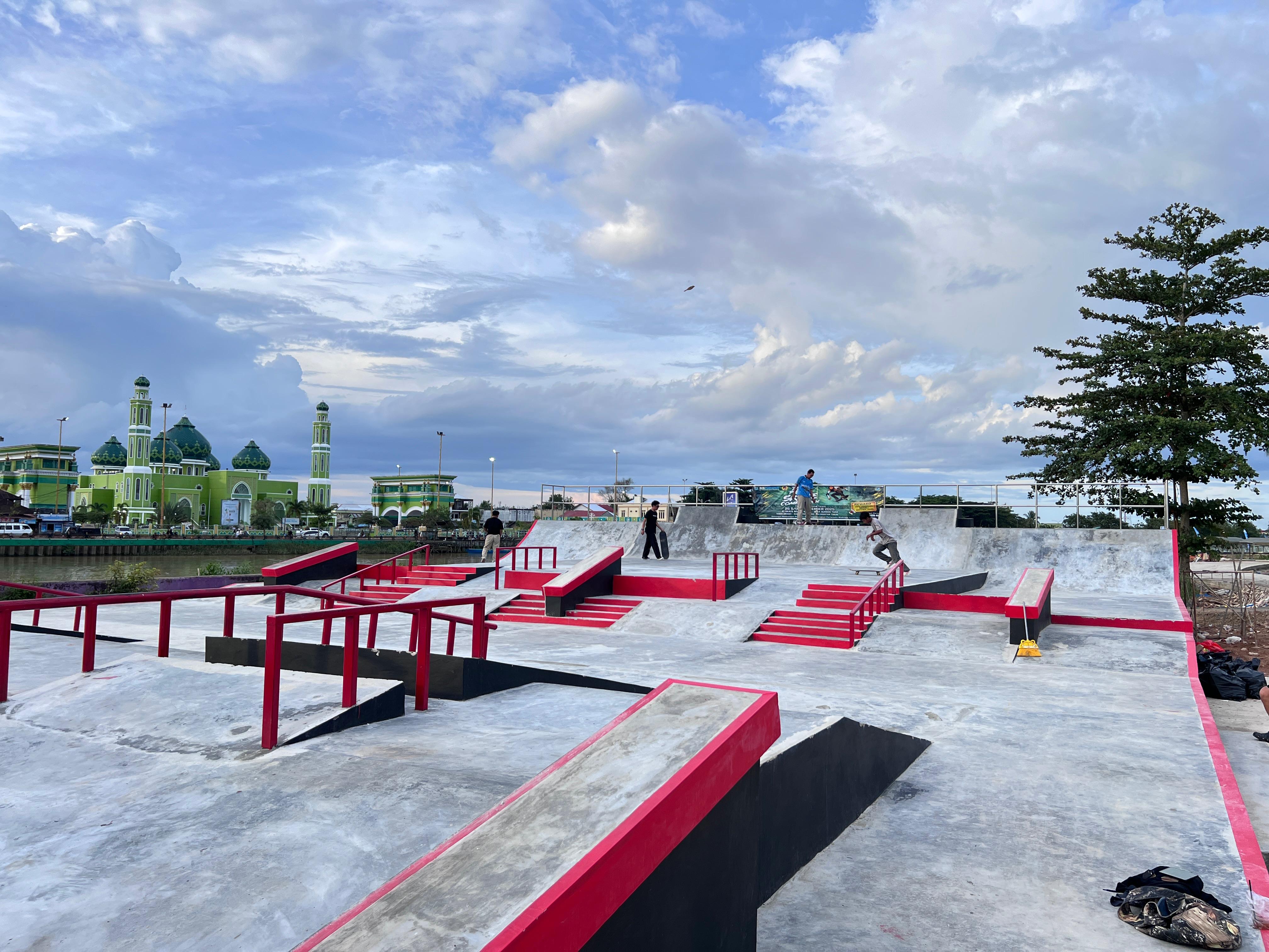 Sebagian venue Porprov VIII Kaltim di Kabupaten Paser telah rampung dan dilanjutkan di APBD Murni 2026 ini oleh Pemkab Paser.  (NAJIB/KP) 