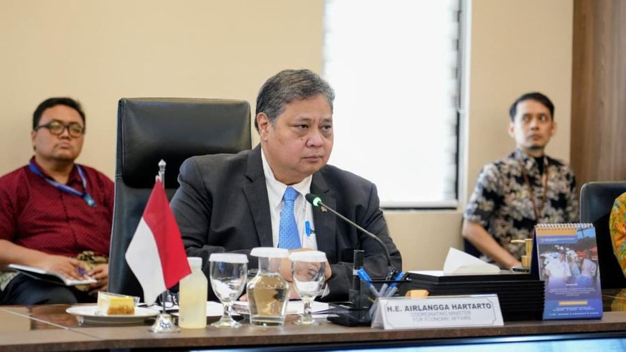 Menteri Koordinator Bidang Perekonomian, Airlangga Hartarto.  