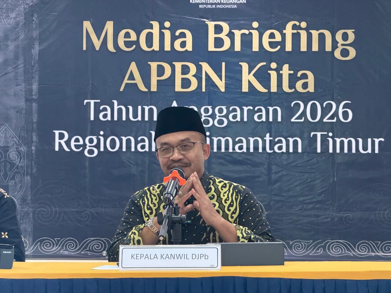 Kepala Kanwil DJPb Kaltim Edih Mulyadi