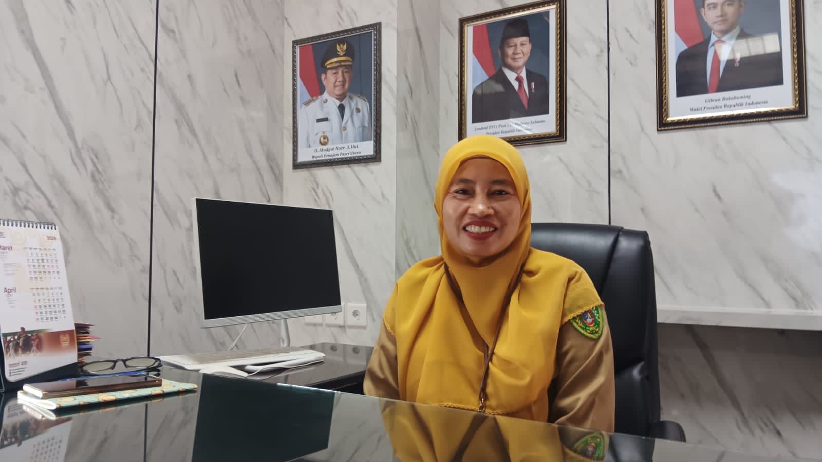 Plt Kepala BKPSDM PPU Nurwati 