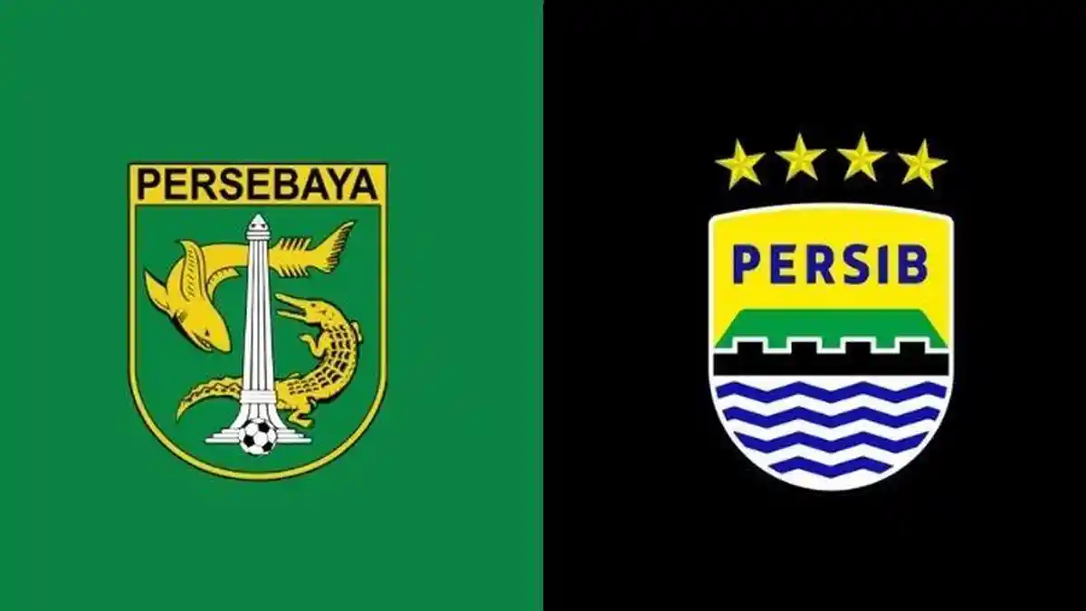 Duel Persebaya vs Persib.