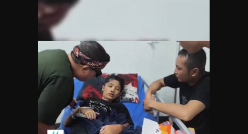 NS (12) meninggal dunia dengan luka bakar. Diduga kuat dianiaya ibu tiri. (Foto ist)