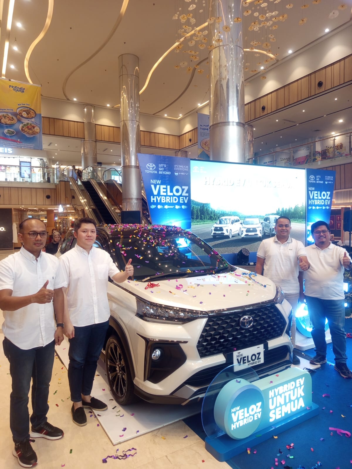 New Veloz Hybrid EV, mobil full hybrid EV satu-satunya di market Low MPV.