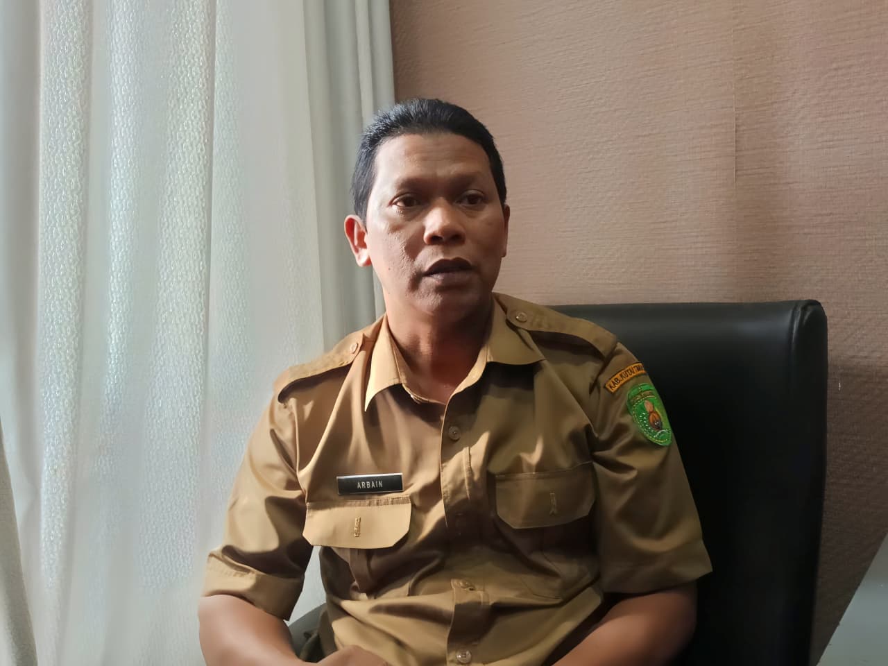 Kepala UPT Kebersihan Sangatta Selatan, Arbain