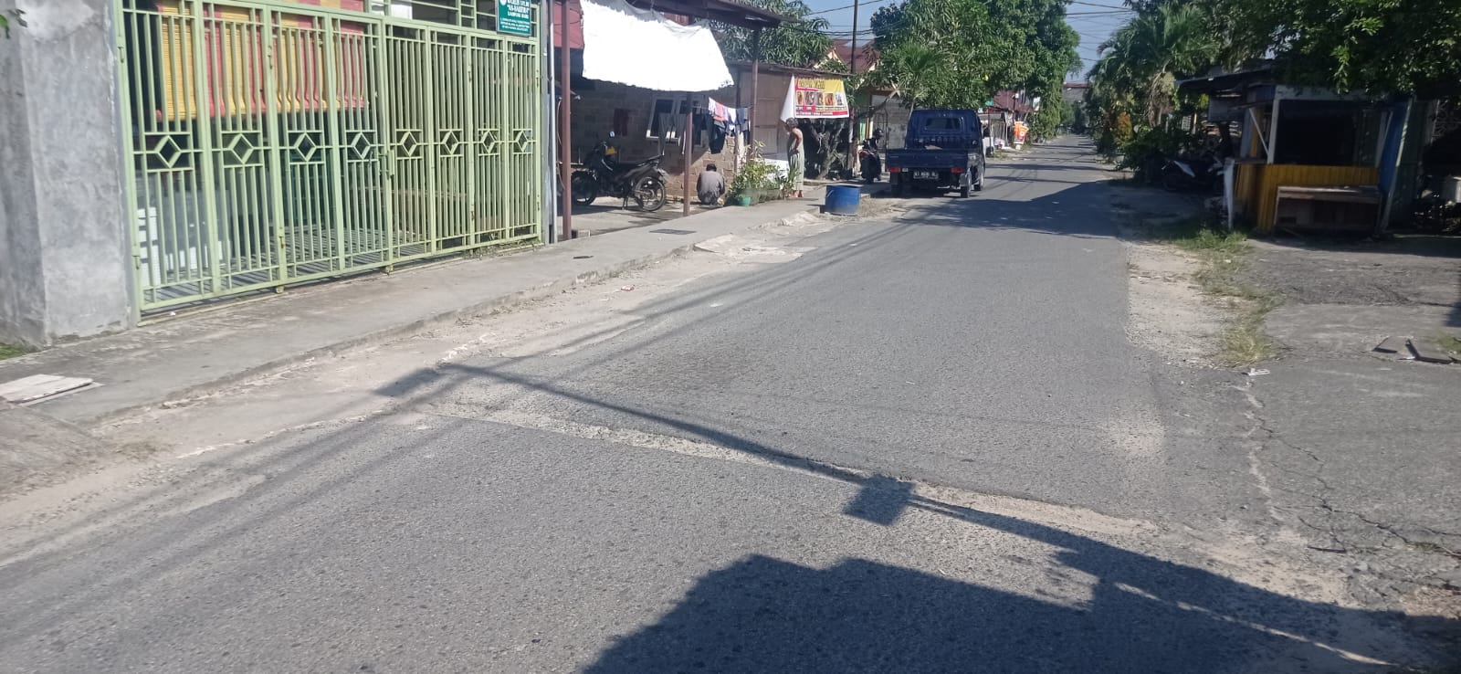 Jalan Zamrut, Berebas Tengah, Bontang. (FOTO ADIEL KUNDHARA/KP)