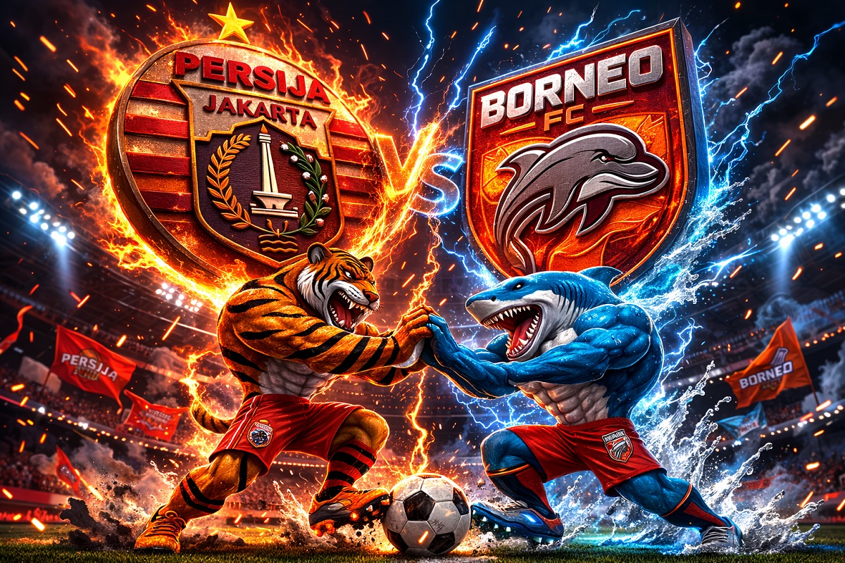 Duel Persija vs Borneo FC di Jakarta International Stadium diprediksi berlangsung ketat.