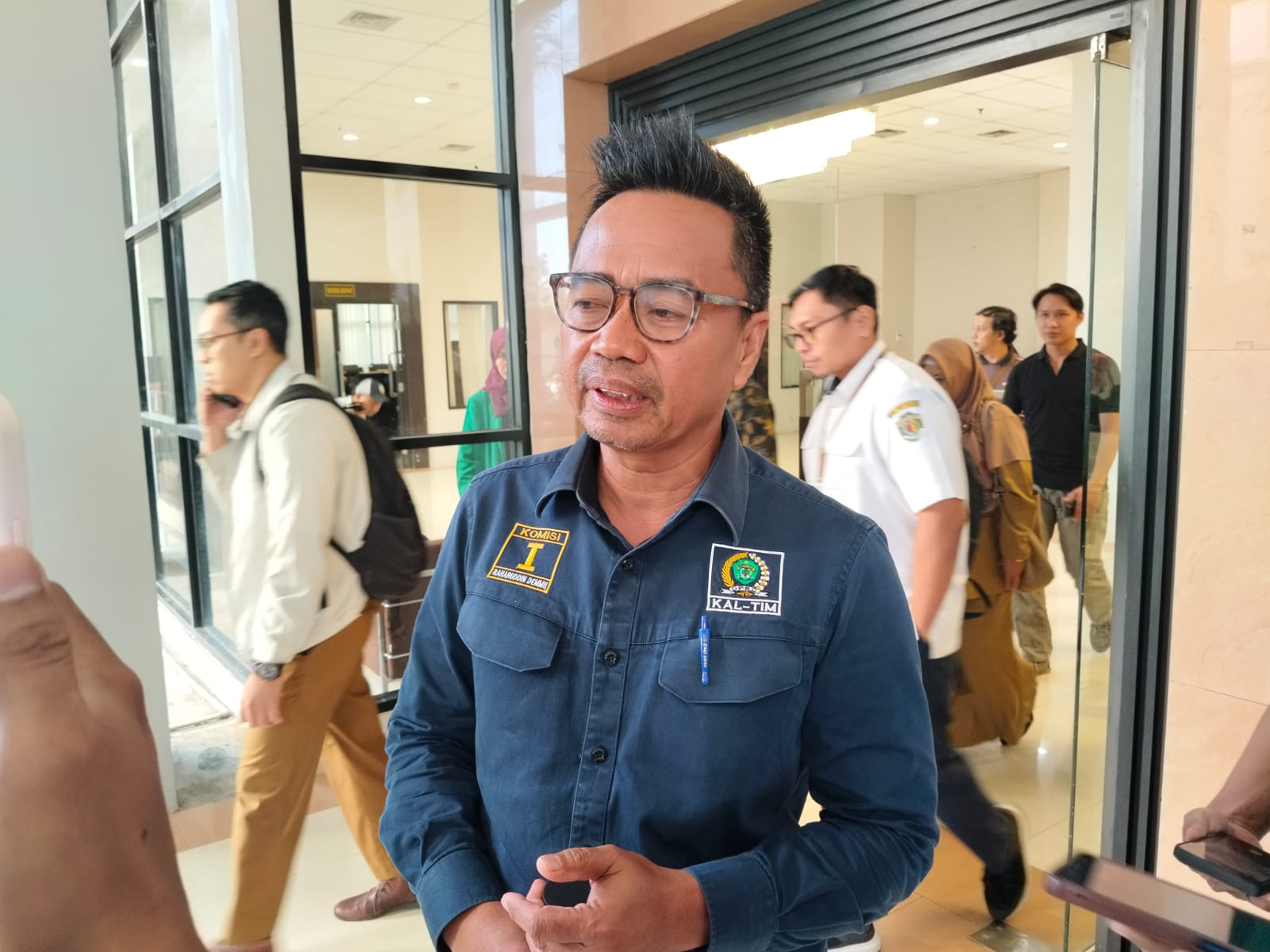 Anggota DPRD Kaltim Baharuddin Demmu. (BAYU/KP).