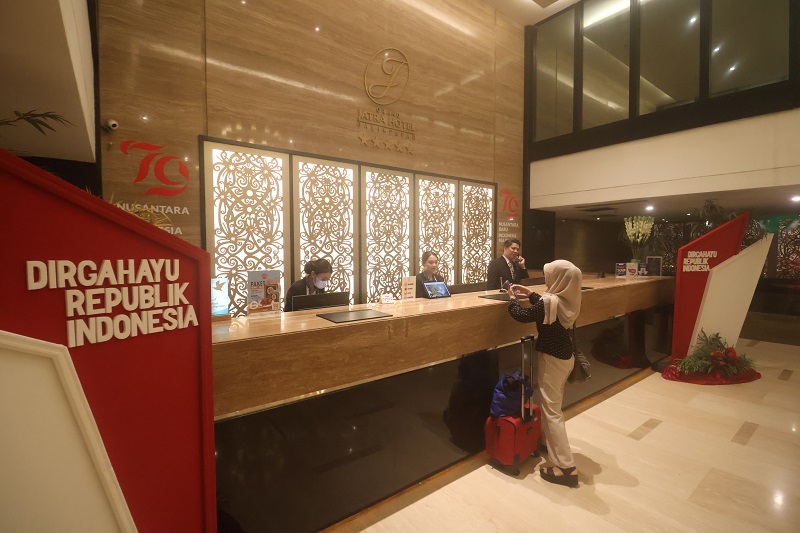 KUKUH: Okupansi hotel bintang 5 di Balikpapan pada awal tahun ini tercatat 62,70 persen.