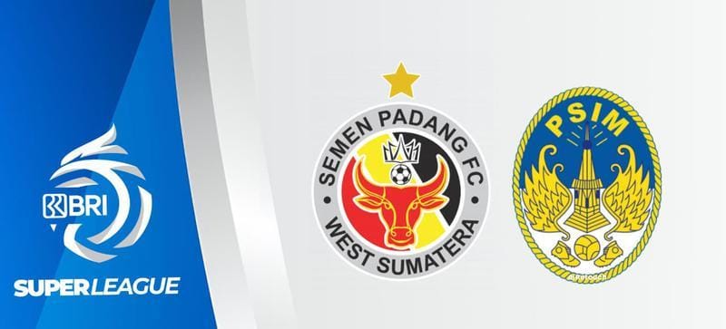 Duel Semen Padang kontra PSIM Yogyakarta di BRI Super League.