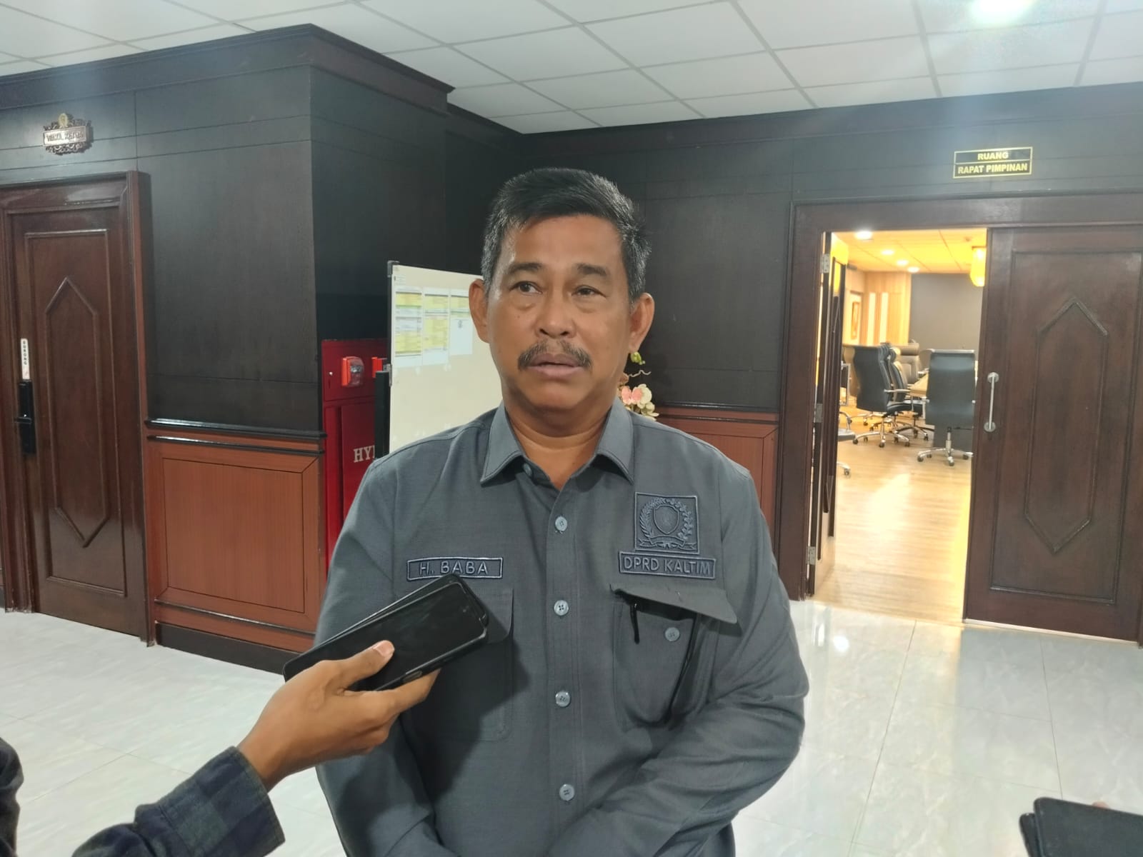 Ketua Panitia Khusus (Pansus) Pokir DPRD Kaltim, H. Baba.
