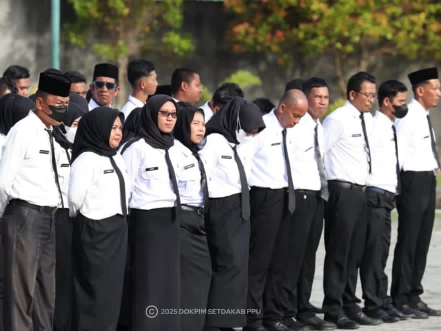 Para PPPK di PPU bakal segera menerima THR.