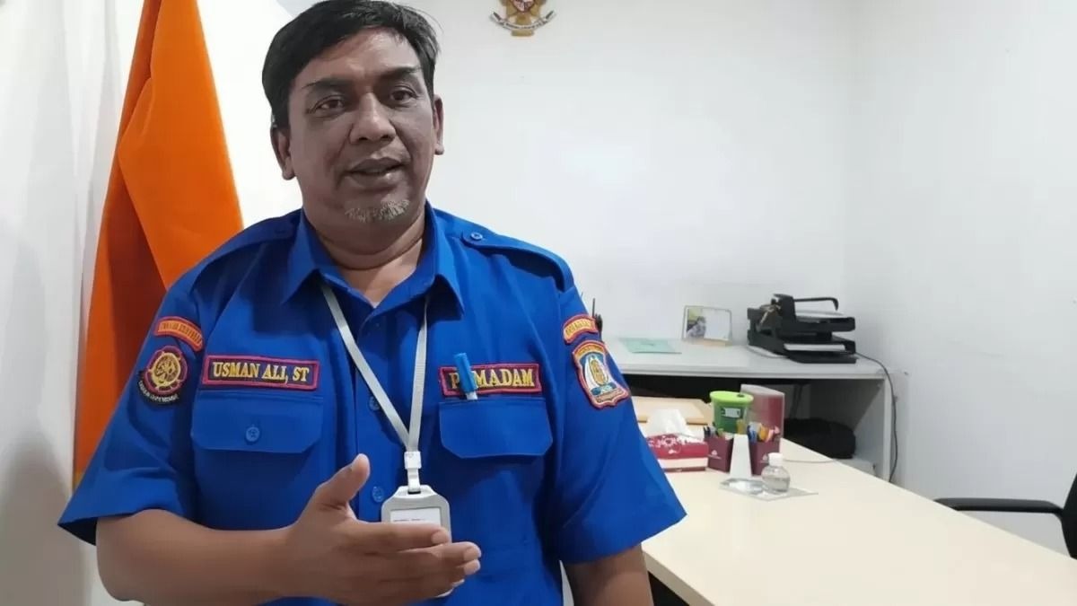 Kepala BPBD Usman Ali