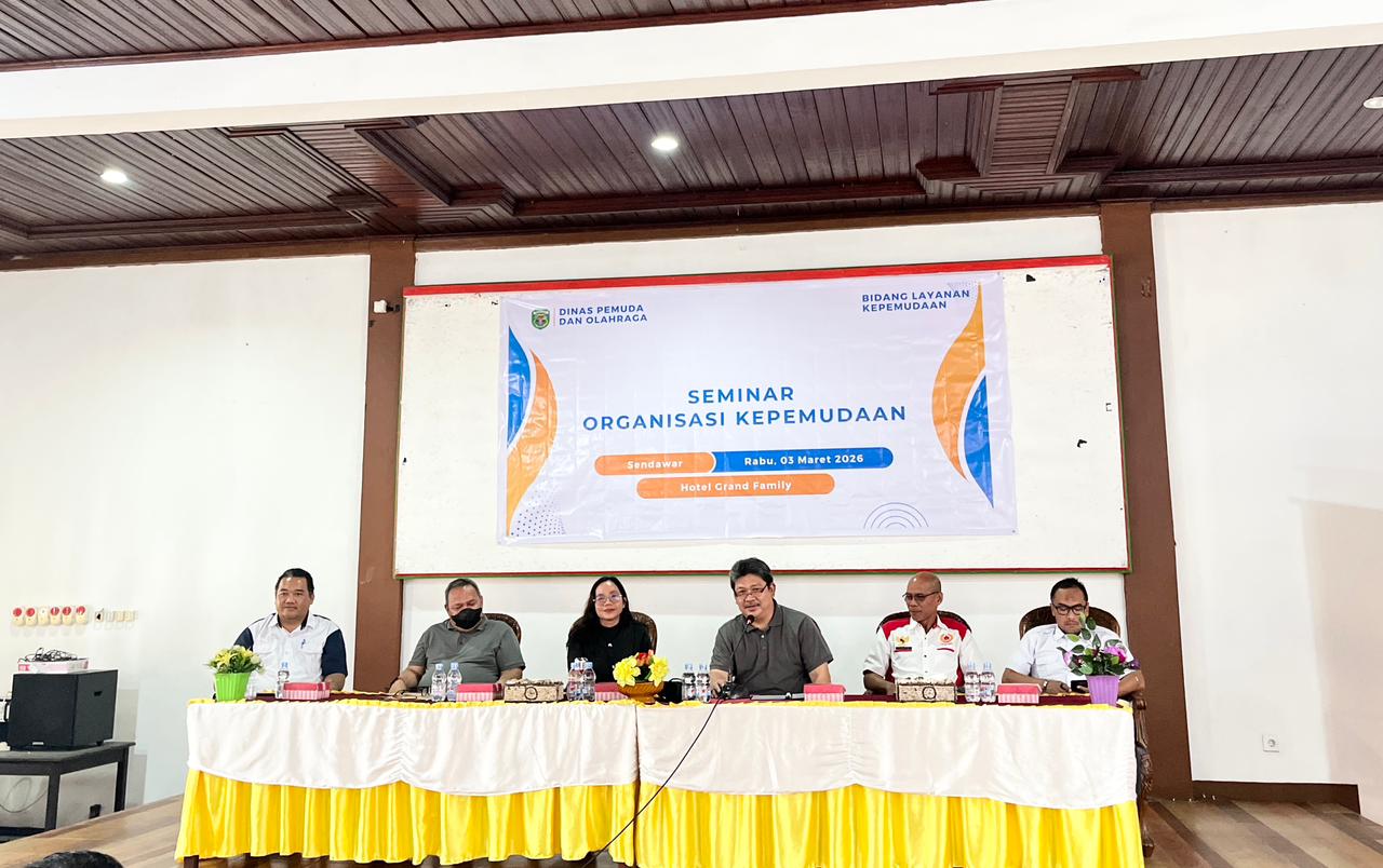 Seminar kepemudaan besutan Dinas Pemuda dan Olahraga Kabupaten Kutai Barat.