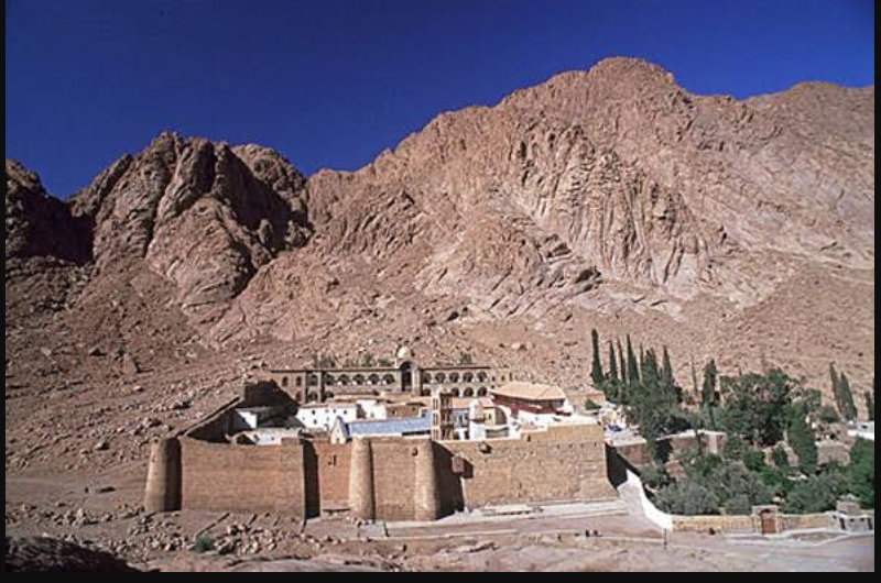 Gunung Sinai di Mesir. (Foto ist)