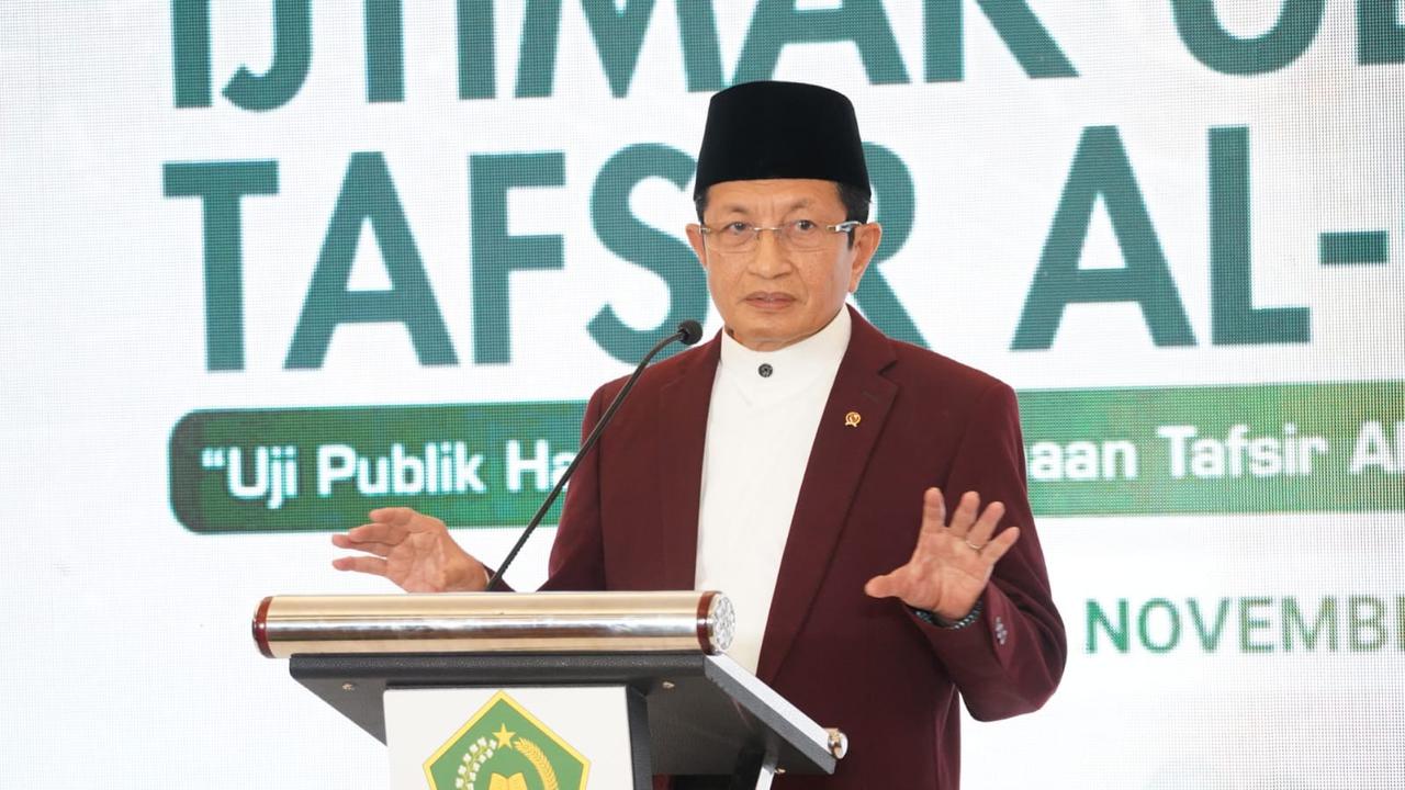 Menteri Agama, Nasaruddin Umar.