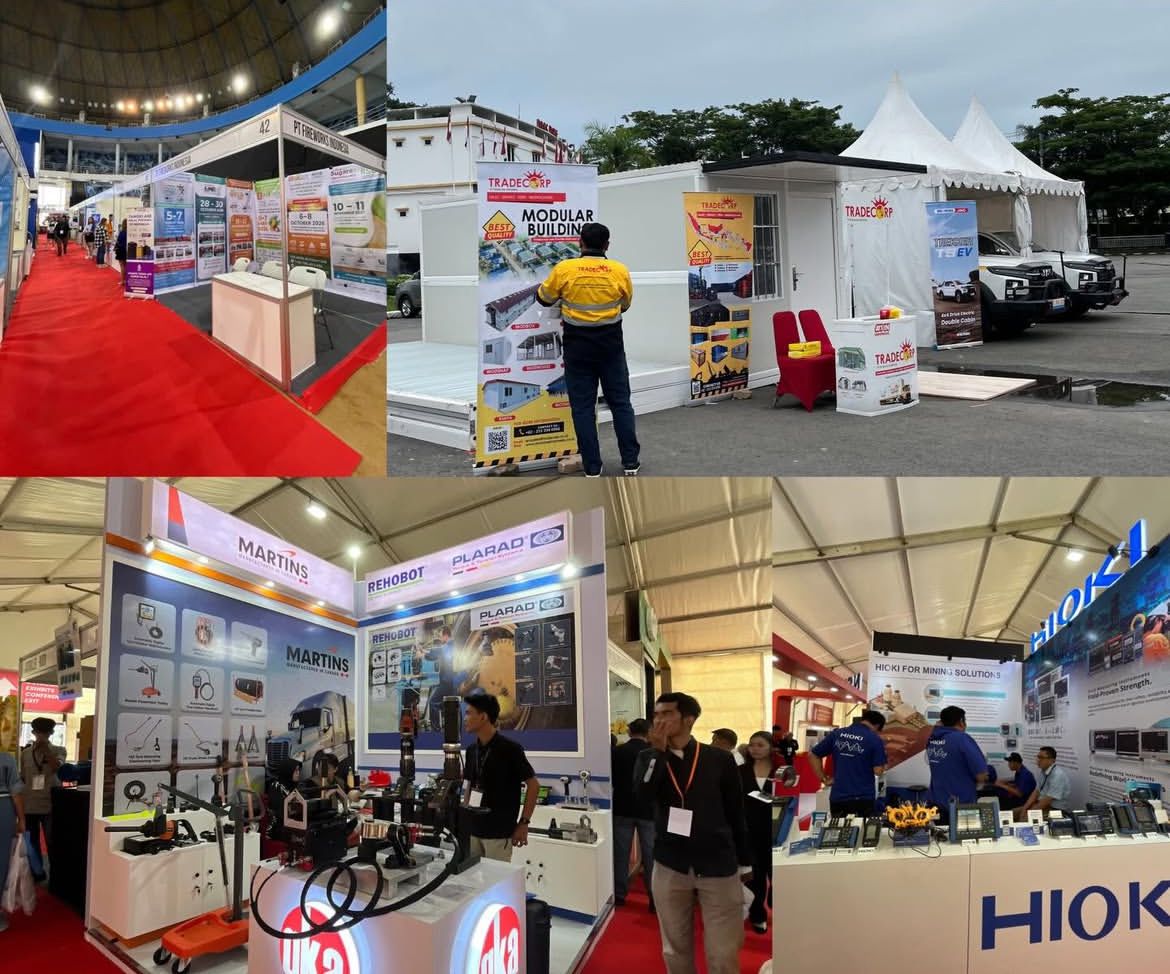 TARIK MINAT: Suasana kegiatan Balipapan Industrial Expo yang terlaksana November lalu. 