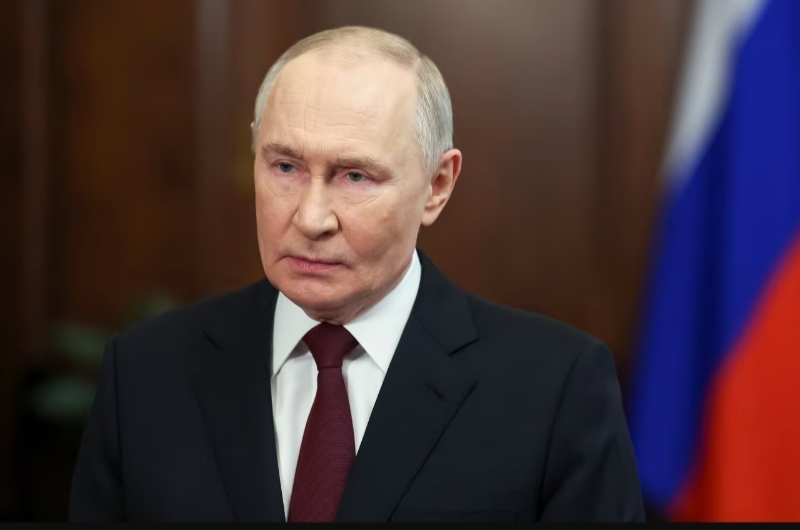 Presiden Rusia Vladimir Putin 