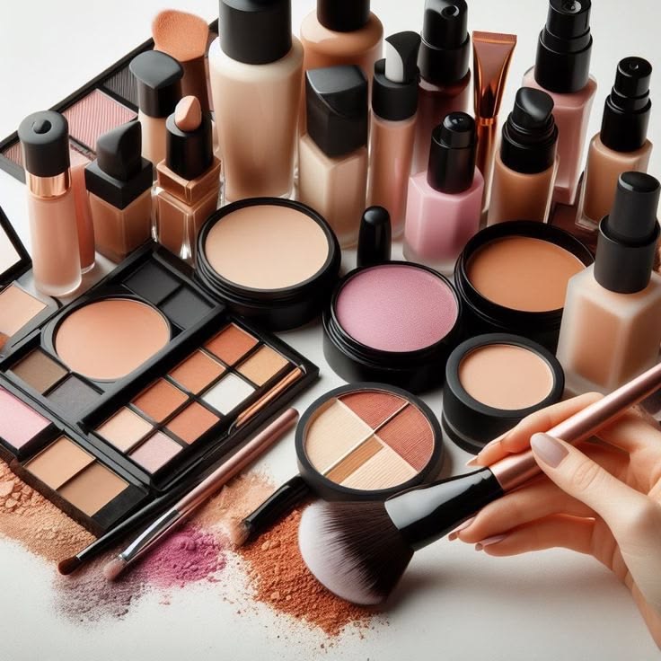 Ilustrasi tren make up.