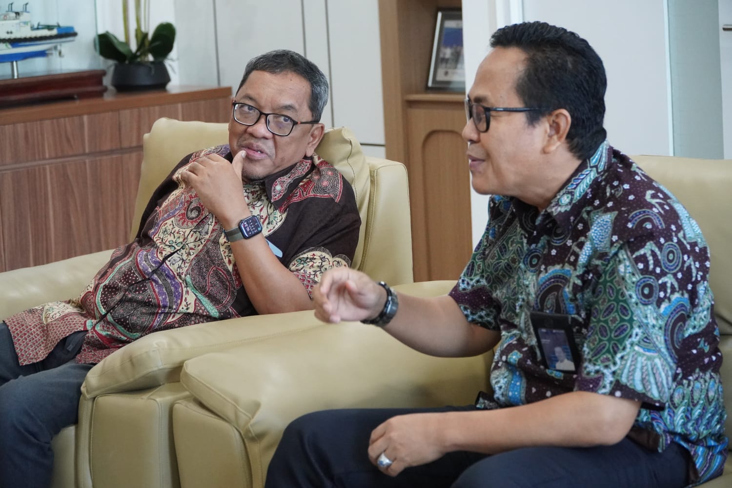 Pelindo Group Wilayah Kerja Samarinda terima Kunjungan Kerja Direktur Operasi PT Pelabuhan Indonesia (Persero), Prasetyadi.