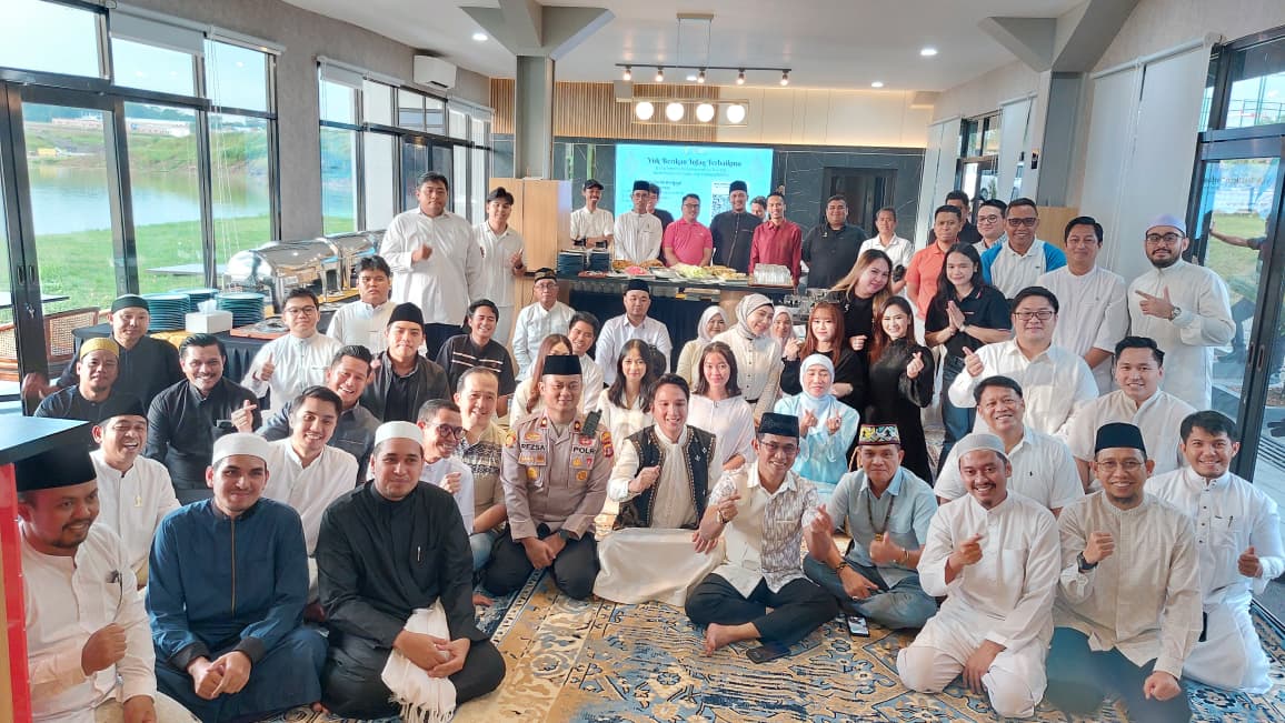 Hipmi Balikpapan menggelar buka bersama dan galang donasi untuk yang membutuhkan.