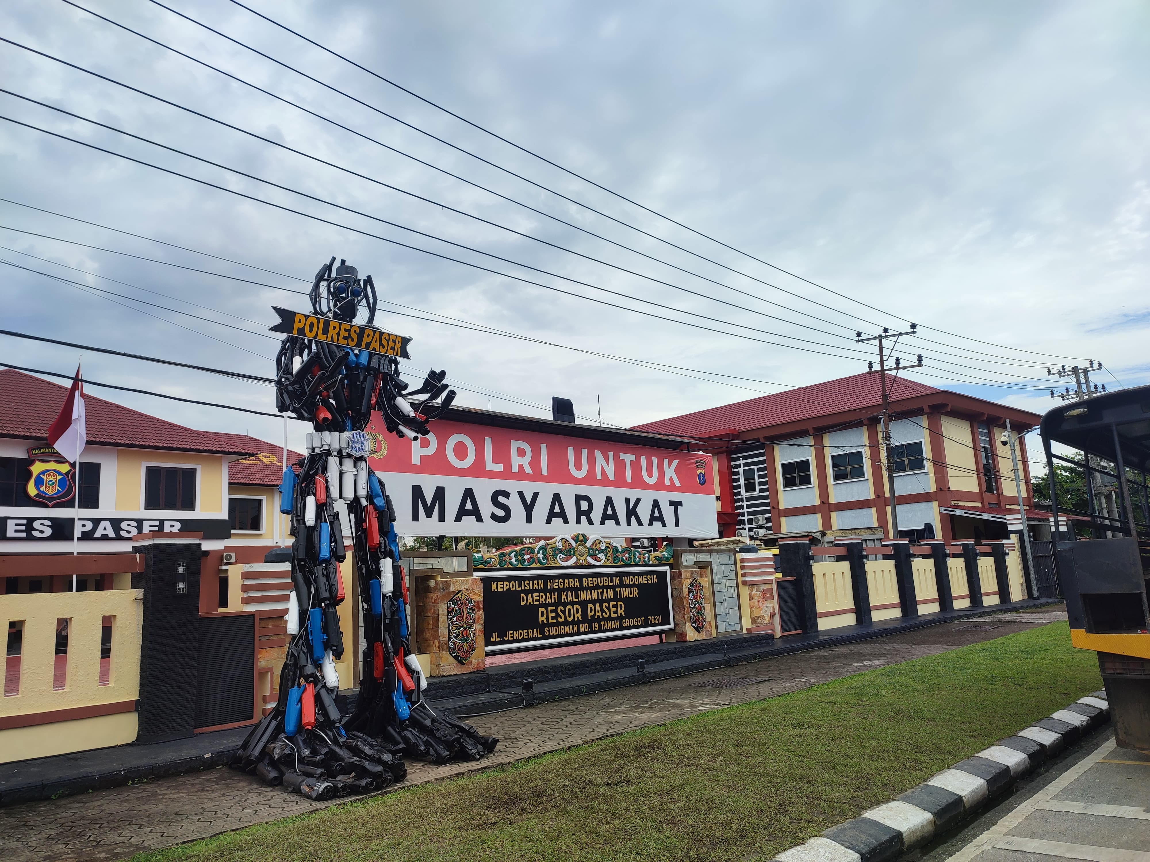 JANGAN TAKUT: Masyarakat Paser bisa menitipkan kendaraan bermotornya di Polres atau Polsek terdekat ketika hendak mudik tanpa membawa kendaraan.