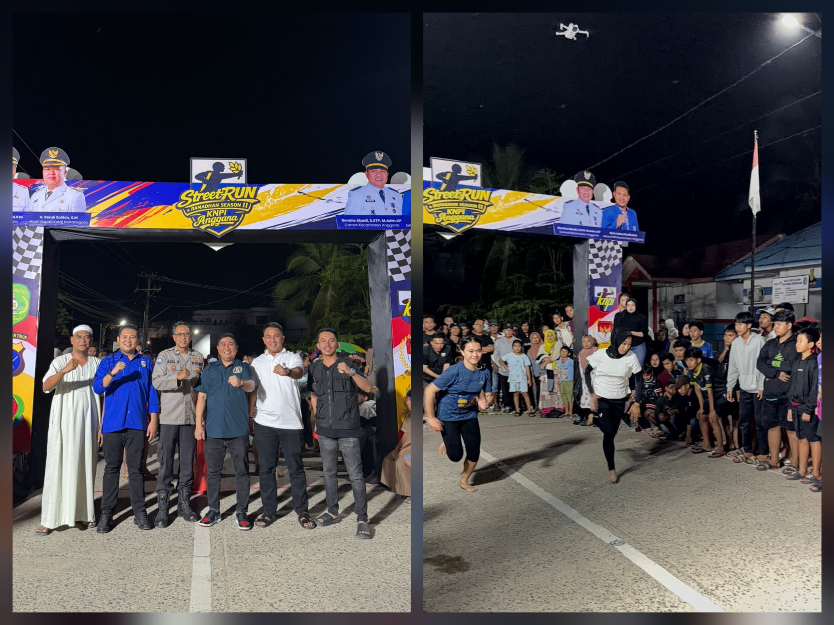 Kegiatan lari jalanan yang memanfaatkan momentum malam bulan suci ini bertujuan mempererat silaturahmi antar-pemuda sekaligus menyalurkan energi positif melalui olahraga di tengah suasana Ramadan. 