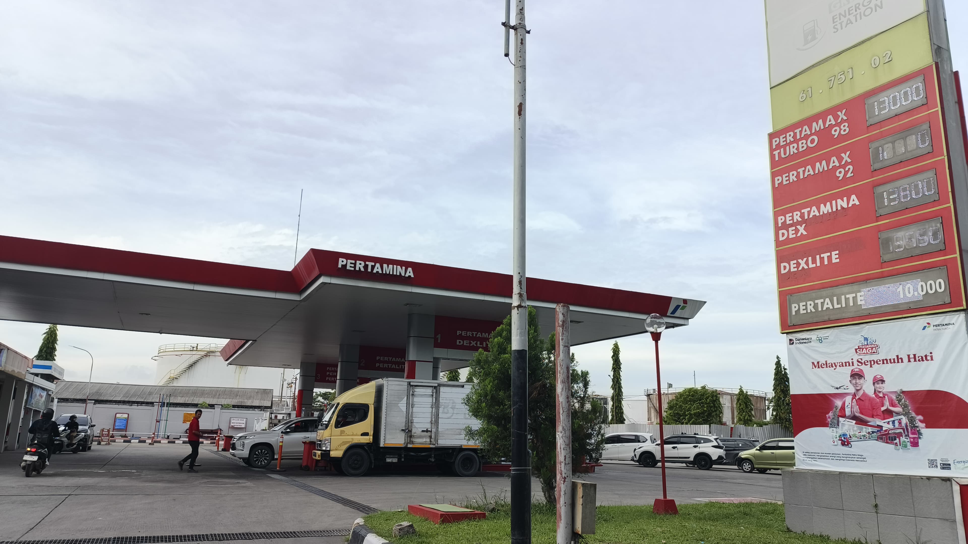 STOK AMAN: Pemkot memastikan stok BBM aman hingga Idulfitri 2026 dan mengimbau masyarakat tidak panik.