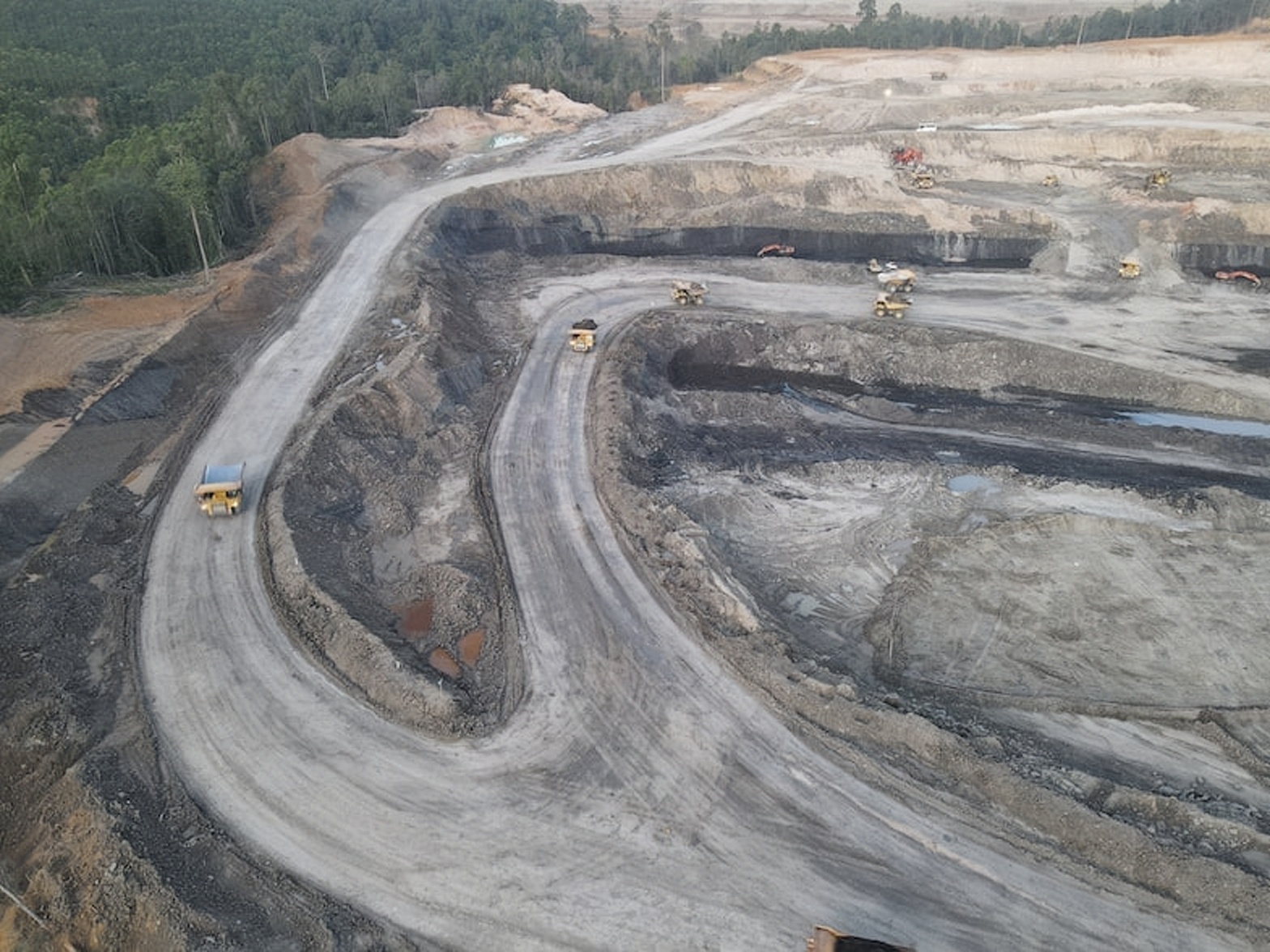 Area tambang PT Indexim Coalindo. 