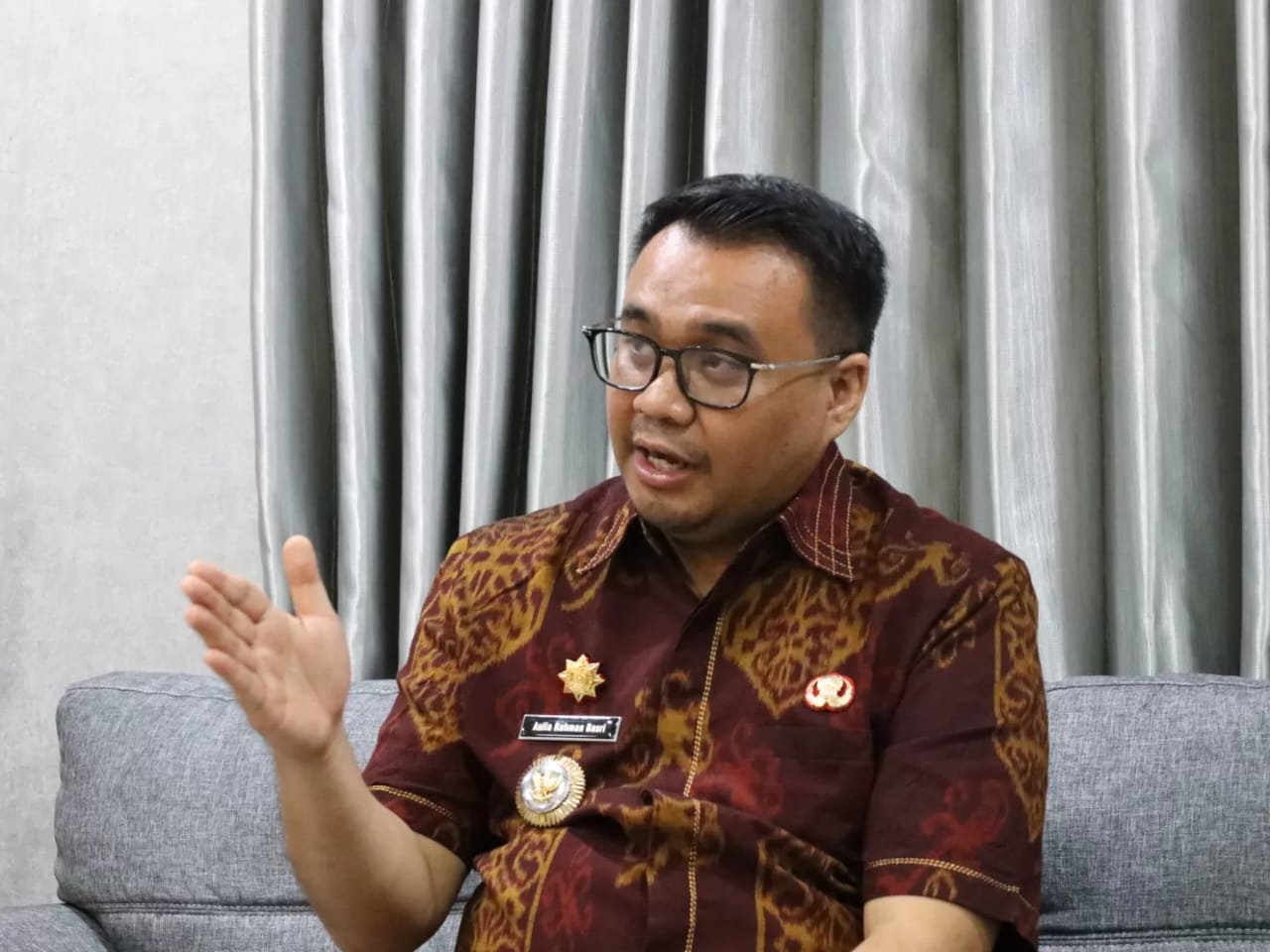 Bupati Kukar Aulia Rahman Basri.