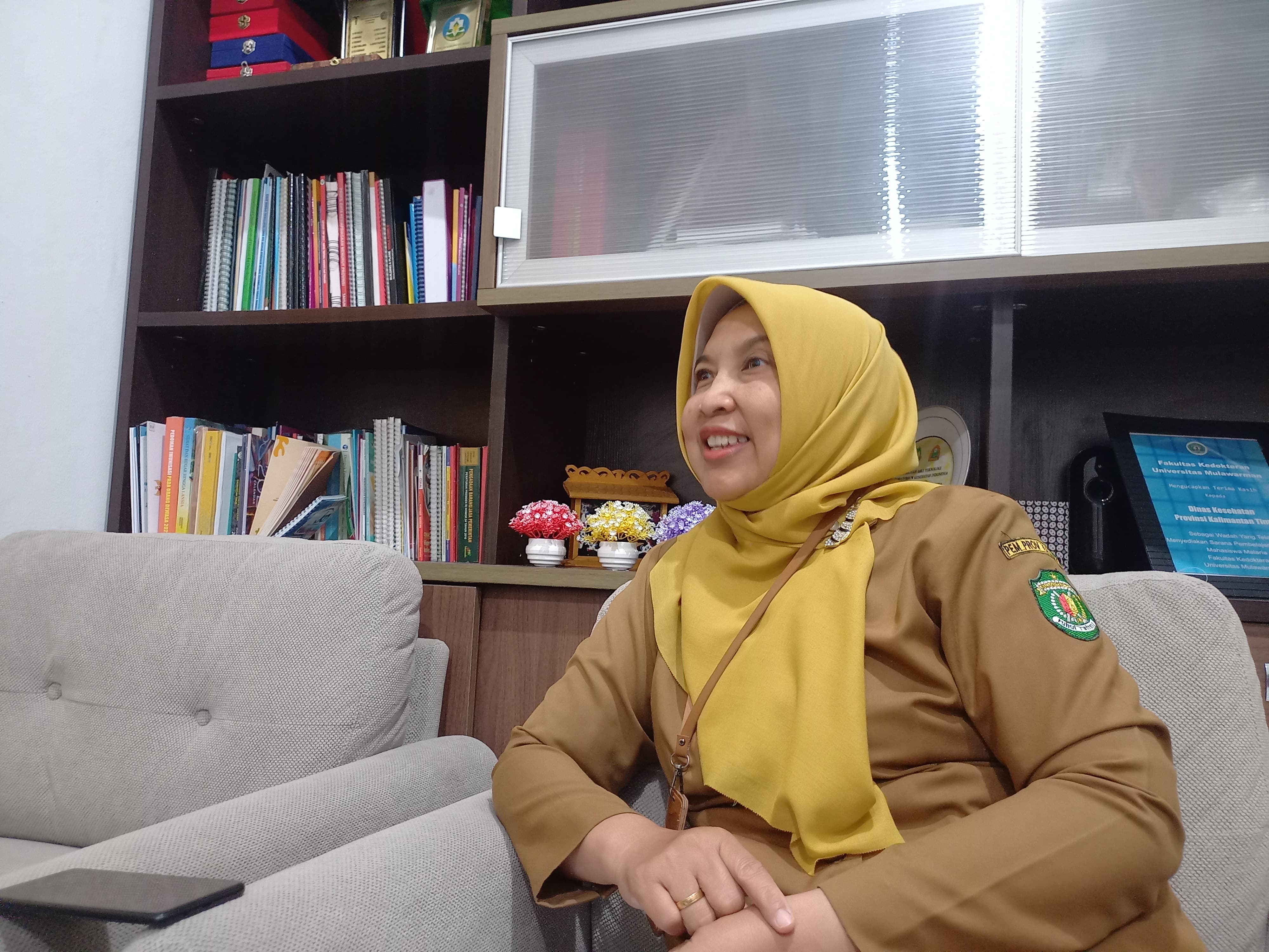 Kepala Bidang Pencegahan dan Pengendalian Penyakit Dinkes Kaltim, Fitnawati. (EKO/KALTIM POST)