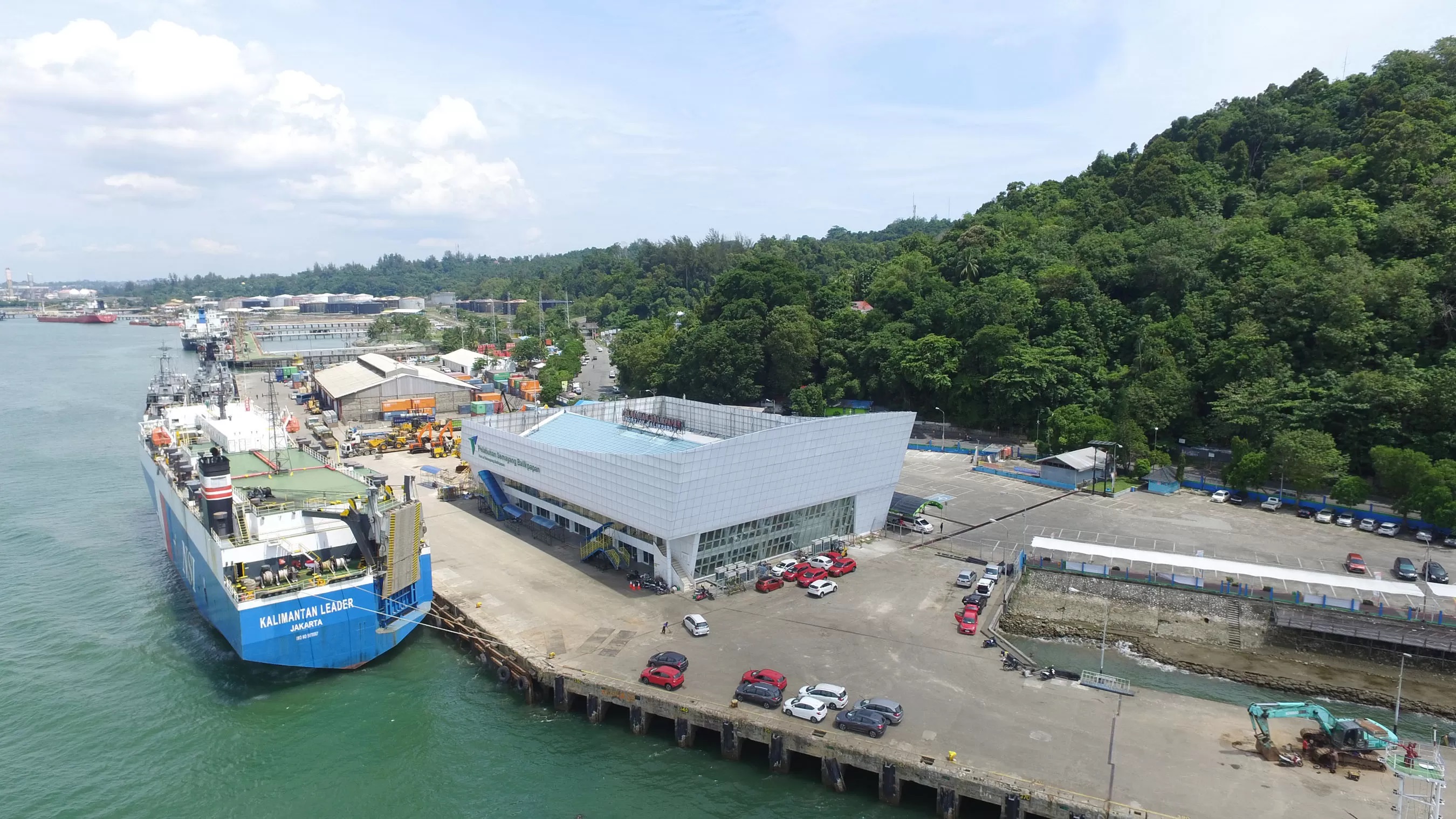 Pelabuhan Semayang Balikpapan.