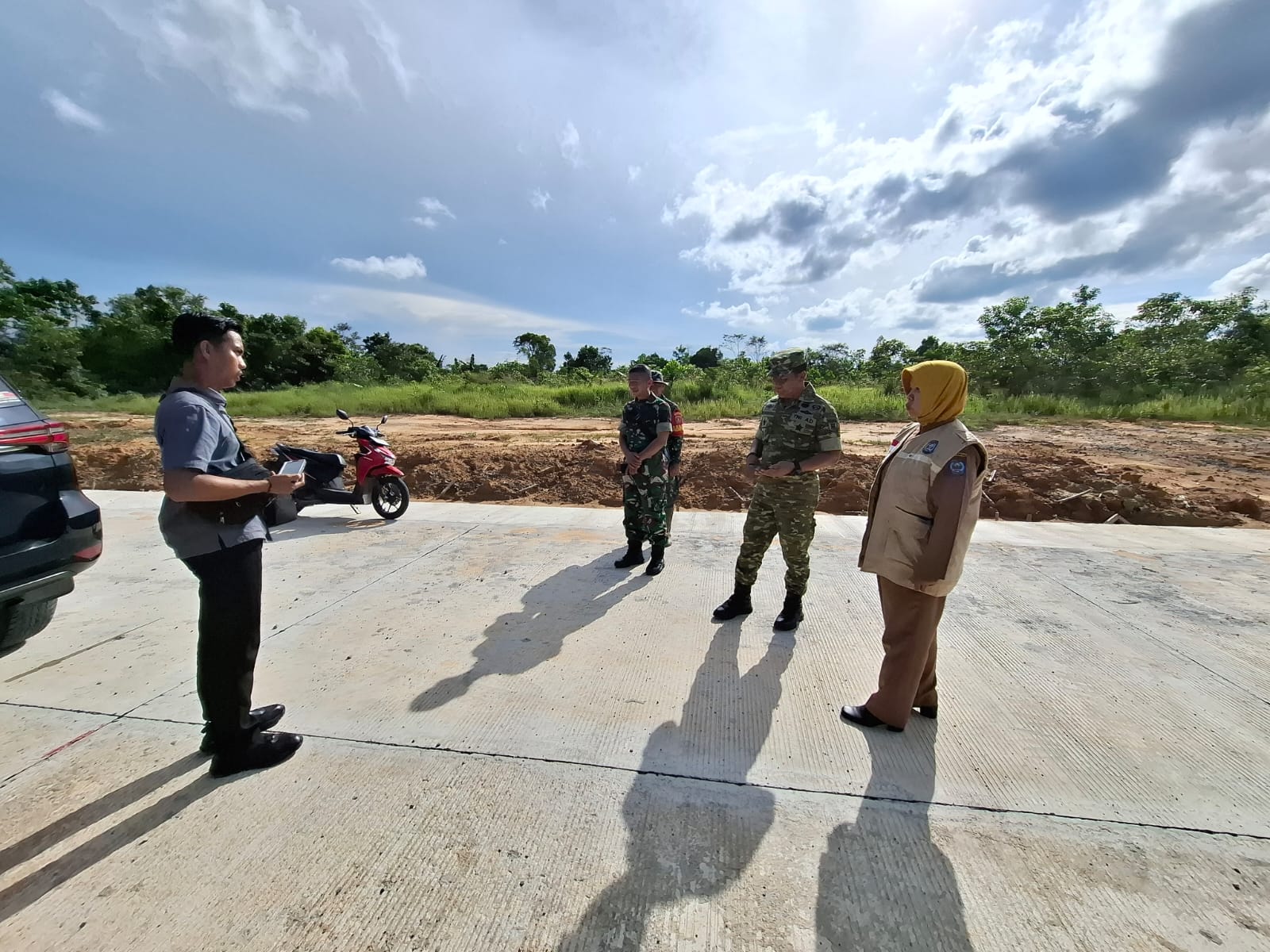 Lokasi rencana pembangunan SR di Bontang Lestari. (FOTO ADIEL KUNDHARA/KP)