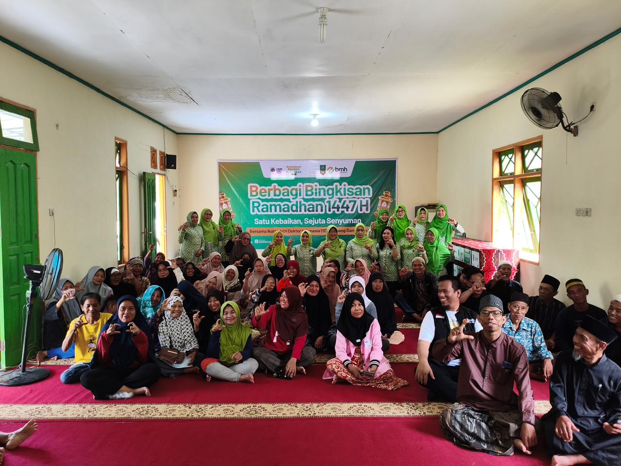 Kolaborasi BMH dan IIDI Cabang Samarinda jadi bagian upaya mengisi Ramadan dengan berbagi kepada masyarakat yang membutuhkan.  