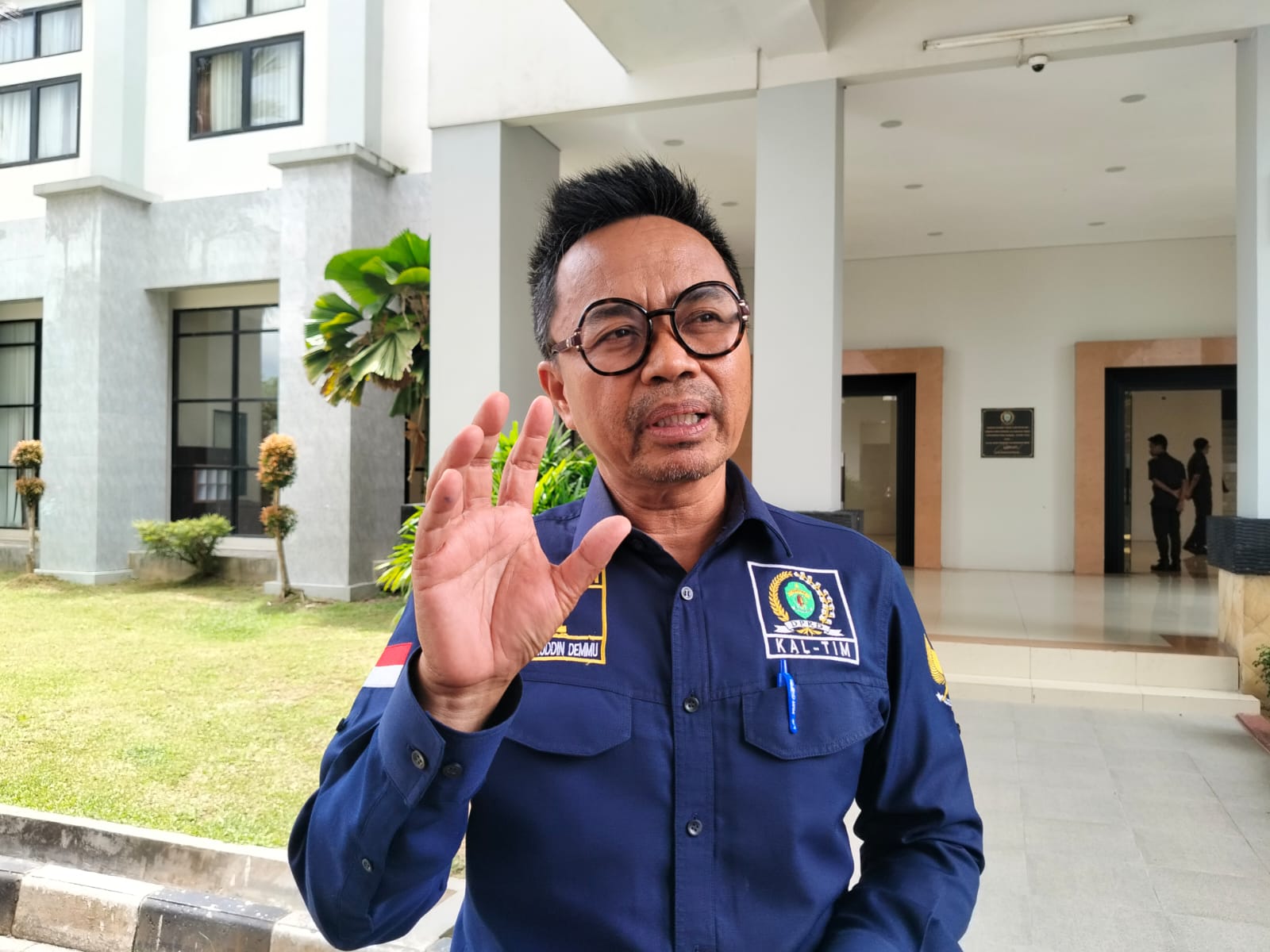 Anggota DPRD Kaltim Baharuddin Demmu. (BAYU/KALTIM POST)