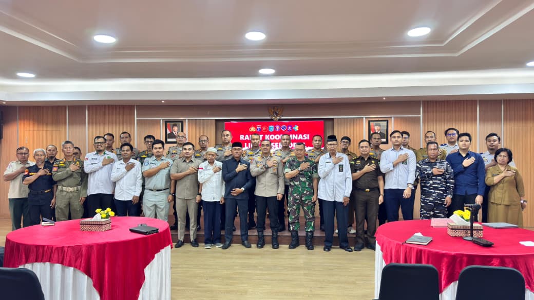 DIMATANGKAN: Rapat persiapan lebaran dan arus mudik digelar di Polres Paser, Rabu (11/3/2026). 