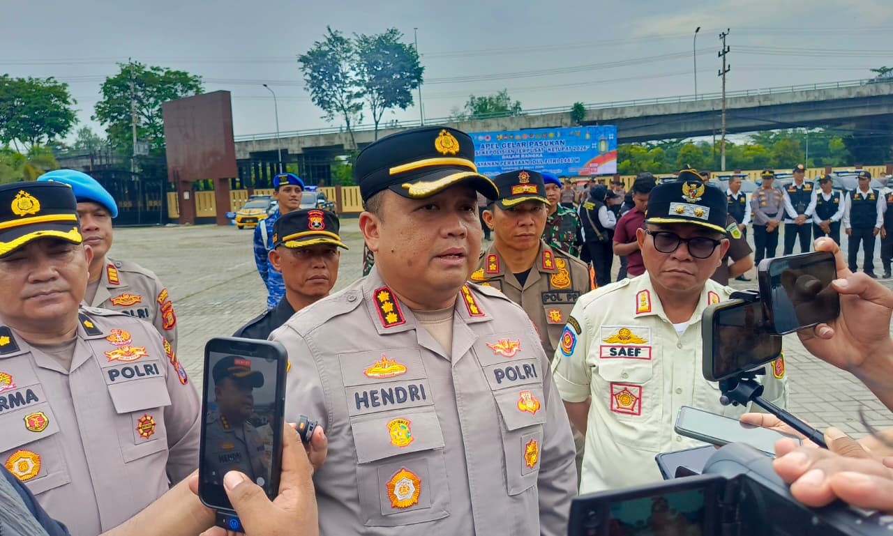 Kapolresta Samarinda, Kombes Pol Hendri Umar.