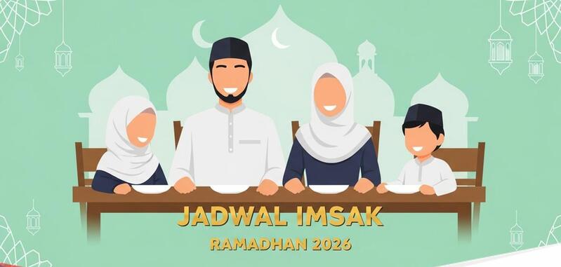 Jadwal imsak Kota Parepare hari ini Jumat 13 Maret.