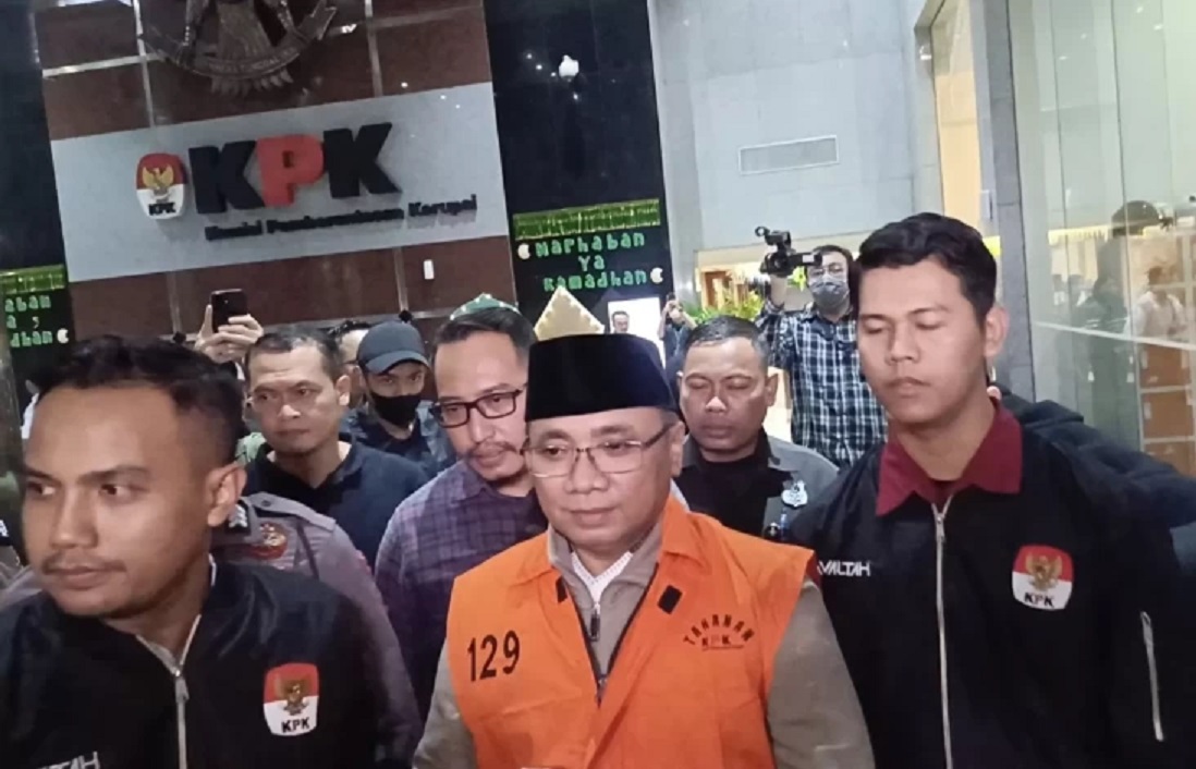 TERSANGKA: Mantan Menteri Agama, Yaqut Cholil Qoumas yang jadi tersangka dalam kasus kuota haji.